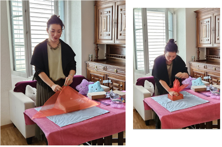 First Swiss workshop introduces bojagi cloth wrapping in Lausanne, Switzerland&nbsp;(Korea.net)